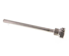 Schutzrohr aus Edelstahl G 1/2 Zoll mit Bolzenbefestigung für 160-mm-Schaft Max. 600°C und 25 bar