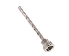 Schutzrohr aus Edelstahl G 1/2 Zoll mit Bolzenbefestigung für 160-mm-Schaft Max. 600°C und 25 bar