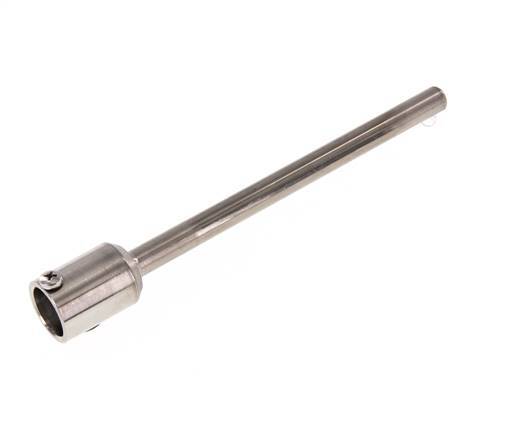 Edelstahl-Schweißanschluss Bolzenbefestigung Schutzrohr für 160mm Schaft Max 600°C und 25 bar