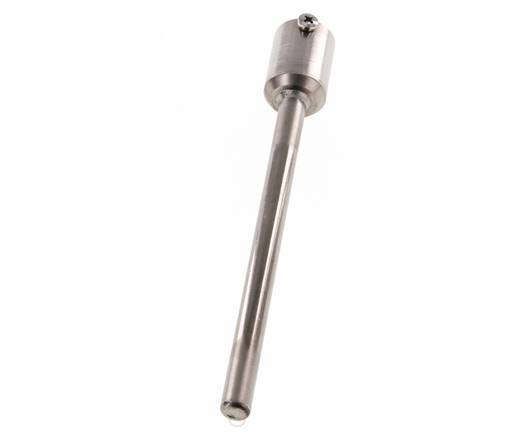 Edelstahl-Schweißanschluss Bolzenbefestigung Schutzrohr für 160mm Schaft Max 600°C und 25 bar