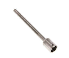 Edelstahl-Schweißanschluss Bolzenbefestigung Schutzrohr für 160mm Schaft Max 600°C und 25 bar