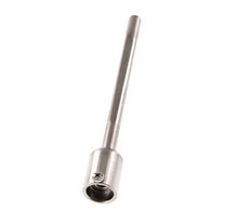Edelstahl-Schweißanschluss Bolzenbefestigung Schutzrohr für 160mm Schaft Max 600°C und 25 bar