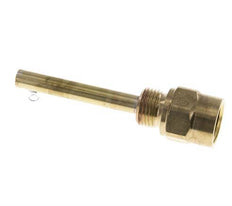 Kupferlegierung G 1/2 Zoll Schutzrohr für 100-mm-Schaft Max. 160°C und 6 bar