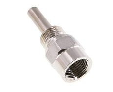 G 1/2-Zoll-Schutzrohr aus Edelstahl für 63-mm-Schäfte Max. 600°C und 25 bar