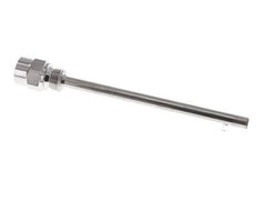 G 1/2-Zoll-Schutzrohr aus Edelstahl für 200-mm-Schaft, max. 600 °C und 25 bar