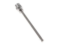 G 1/2-Zoll-Schutzrohr aus Edelstahl für 200-mm-Schaft, max. 600 °C und 25 bar