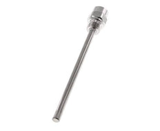 Stainless Steel G 1/2 Inch Thermowell for 200mm Stem Max 600°C and 25 Bars