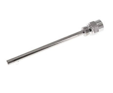 G 1/2-Zoll-Schutzrohr aus Edelstahl für 200-mm-Schaft, max. 600 °C und 25 bar