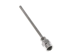 G 1/2-Zoll-Schutzrohr aus Edelstahl für 200-mm-Schaft, max. 600 °C und 25 bar