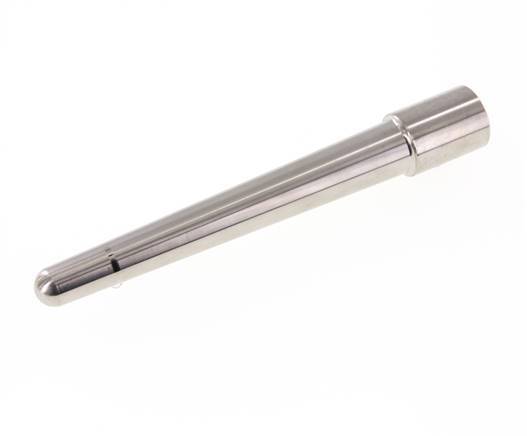 Edelstahl-Schweißanschluss-Schutzrohr für 200-mm-Schaft Max. 600°C und 25 bar