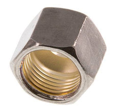 M18x1,5 x 10S Überwurfmutter aus Edelstahl für Druckring