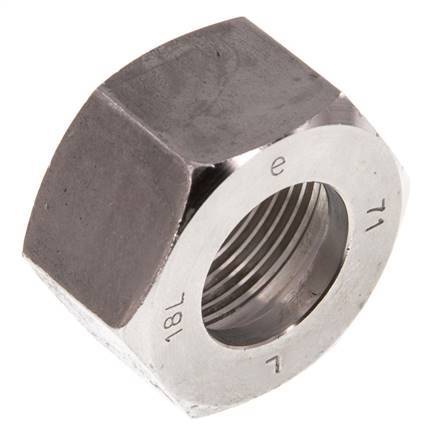 M26x1,5 x 18L Edelstahl Überwurfmutter für Schneidring