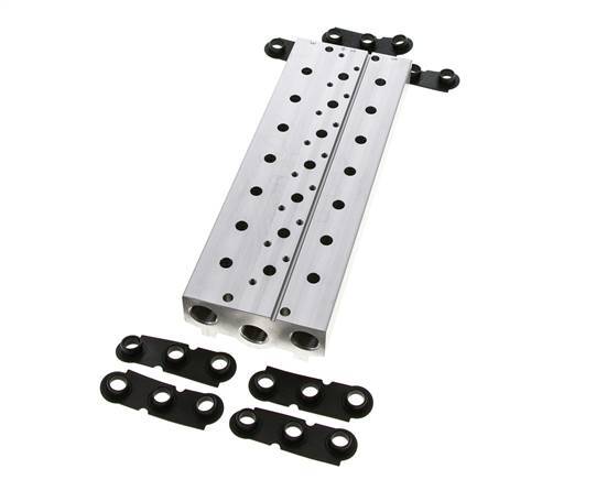6xG3/8'' Manifold 7-Station Festo 8026266 VABM-B10-25S-G38-7