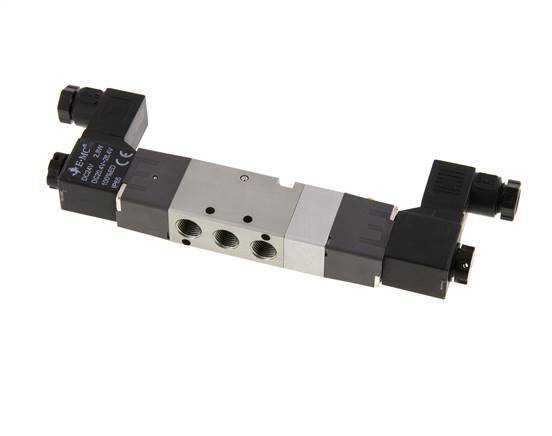 5/3 G1/8'' Druckmittel-Magnetventil 230V AC 1,5-8bar/21,0-112psi E.MC