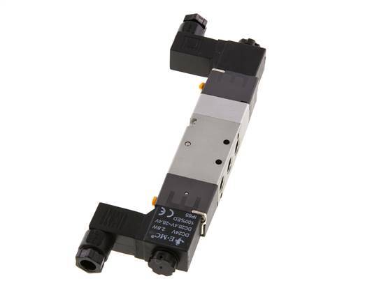 5/3 G1/8'' Druckmittel-Magnetventil 230V AC 1,5-8bar/21,0-112psi E.MC