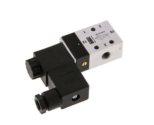 3/2 G1/8'' NC-Magnetventil 230V AC 2,5-10bar/35,0-140psi Airtec
