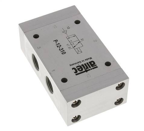 3/2 G1/2'' (G1/8'') Luftsteuerventil ATEX 1-10bar/14-140psi Airtec