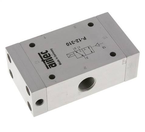 3/2 G1/2'' (G1/8'') Luftsteuerventil ATEX 1-10bar/14-140psi Airtec