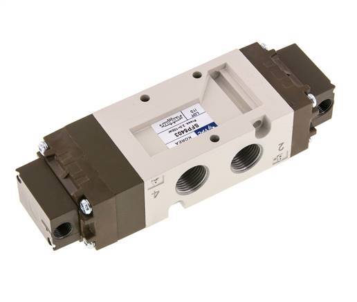 5/3 G3/8'' (G1/8'') Abgas-Center-Luftpilotventil 2-10bar/28-140psi YPC