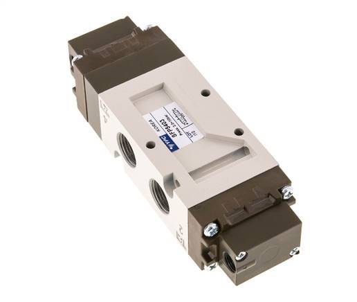 5/3 G3/8'' (G1/8'') Abgas-Center-Luftpilotventil 2-10bar/28-140psi YPC