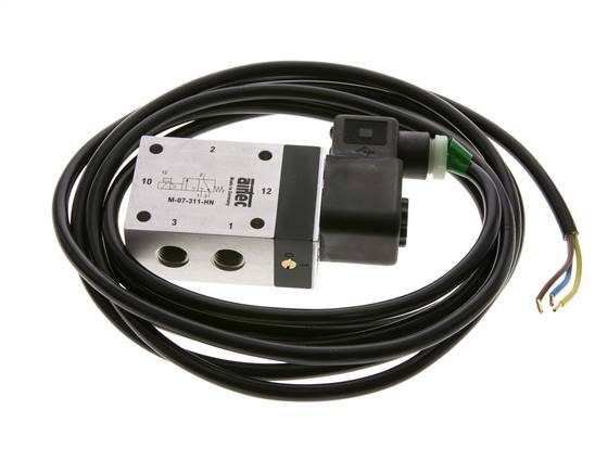 3/2 G1/4'' NO Magnetventil 24V DC ATEX 2.5-10bar/35.0-140psi Airtec