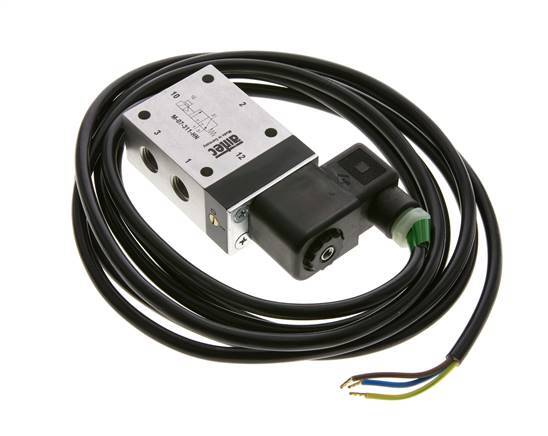 3/2 G1/4'' NO Magnetventil 24V DC ATEX 2.5-10bar/35.0-140psi Airtec