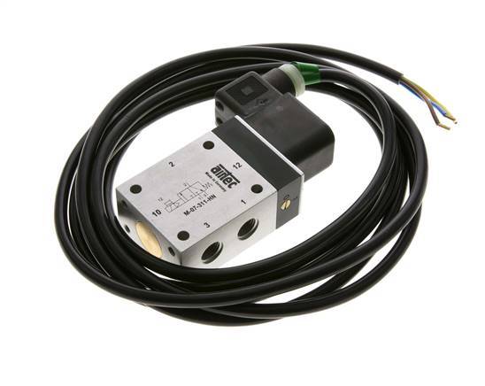 3/2 G1/4'' NO Magnetventil 24V DC ATEX 2.5-10bar/35.0-140psi Airtec
