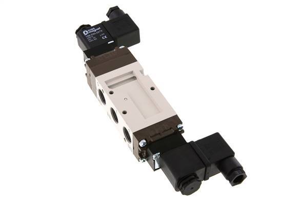 5/3 G3/8'' Mittelgeschlossenes Magnetventil 230V AC 2-10bar/28-140psi YPC