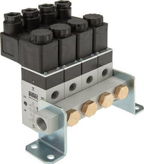 2 Montagehalterungen für die Ventilserie Airtec M04/P04
