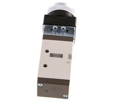 5/2 G1/4'' (G1/8'') Druckknopfventil grün 0-8bar/0-112psi YPC