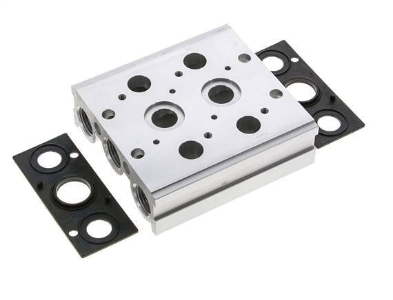 Verteiler 2-Stationen YPC SF5000 5/2 5/3-fach