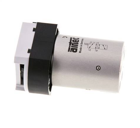 5/2 M5 Gehäuse für Knopfventil 0-12bar/0-168psi 30.5mm Airtec