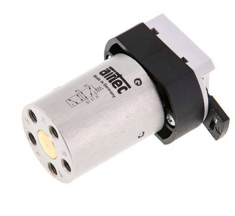 5/2 M5 Gehäuse für Knopfventil 0-12bar/0-168psi 30.5mm Airtec