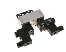 5/3 ISO 5599-1 Mitte geschlossen Magnetventil 230V AC 3-10bar/42-140psi Airtec