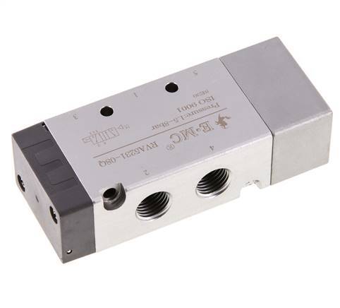 5/2 G1/4'' (G1/8'') Luftsteuerventil 1,5-8bar/21,0-112psi E.MC