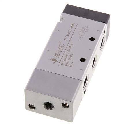 5/2 G1/4'' (G1/8'') Luftsteuerventil 1,5-8bar/21,0-112psi E.MC