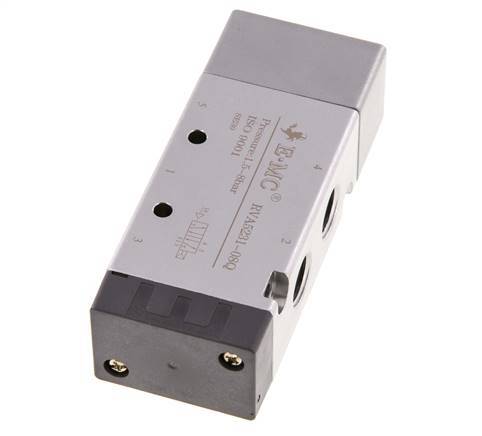 5/2 G1/4'' (G1/8'') Luftsteuerventil 1,5-8bar/21,0-112psi E.MC