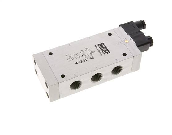 5/2 G1/2''-Magnetventil 24V AC 2-10bar/28-140psi Airtec