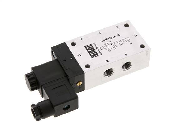 5/2 G1/4'' Magnetventil 24V AC 1,5-10bar/21,0-140psi Airtec