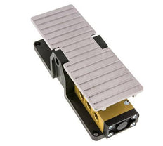 5/3 G1/4'' Center Closed Fußpedalventil Raste 2.5-10bar/35.0-140psi