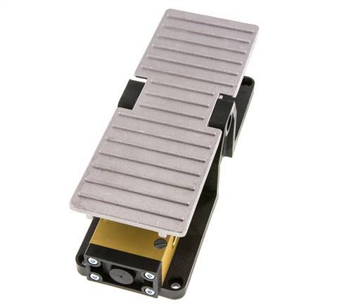 5/3 G1/4'' Center Closed Fußpedalventil Raste 2.5-10bar/35.0-140psi