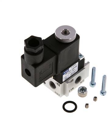 3/2 G1/8'' M5 (M5) NO-Magnetventil 24V AC 0-8bar/0-112psi YPC