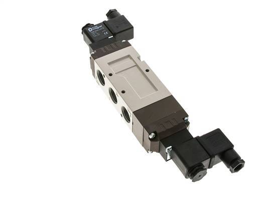 5/3 G1/2'' Center Closed Magnetventil 24V AC 2-10bar/28-140psi YPC