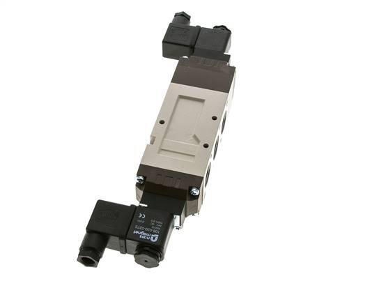 5/3 G1/2'' Center Closed Magnetventil 24V AC 2-10bar/28-140psi YPC