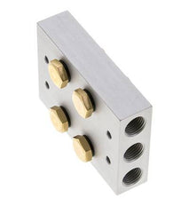 Verteiler 2-Stationen 5/2 5/3-Wege Airtec M05/P05