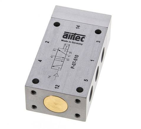 5/2 G1/4'' Luftsteuerventil ATEX 1,5-10bar/21,0-140psi Airtec