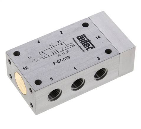 5/2 G1/4'' Luftsteuerventil ATEX 1,5-10bar/21,0-140psi Airtec