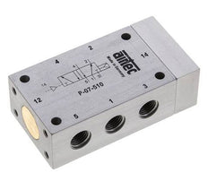 5/2 G1/4'' Luftsteuerventil ATEX 1,5-10bar/21,0-140psi Airtec