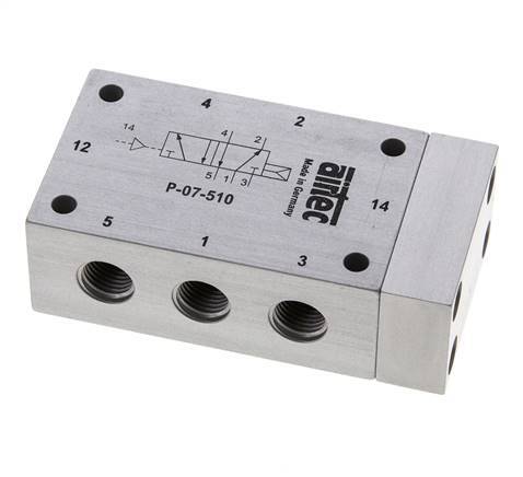5/2 G1/4'' Luftsteuerventil ATEX 1,5-10bar/21,0-140psi Airtec