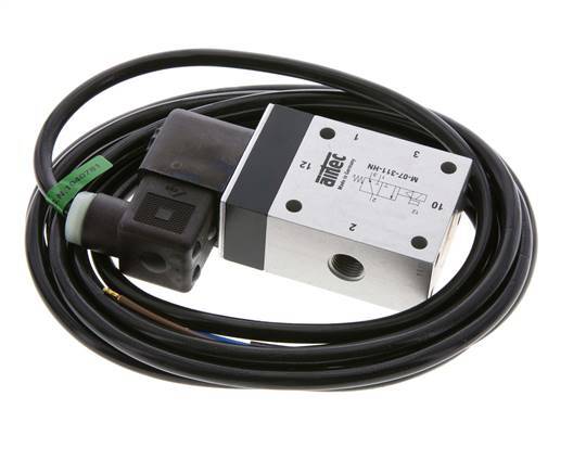 3/2 G1/4'' NC-Magnetventil 230V AC ATEX 2.5-10bar/35.0-140psi Airtec